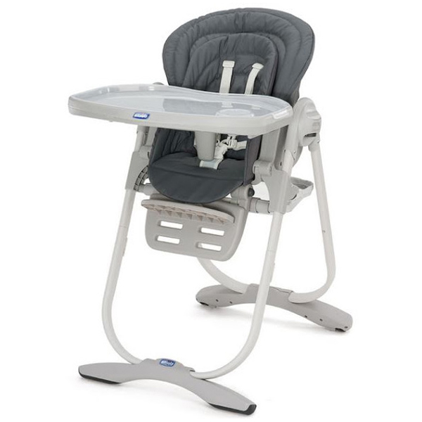 Стульчик для кормления Polly Magic Graphite 3 в 1  